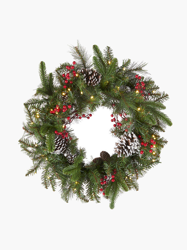 Pre-lit Artificial Mini Christmas Tree | Includes Small Lights and Cloth Bag Base | for Tabletop or 